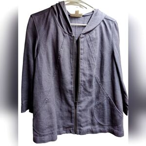 Coldwater Creek Linen Jacket NWOT